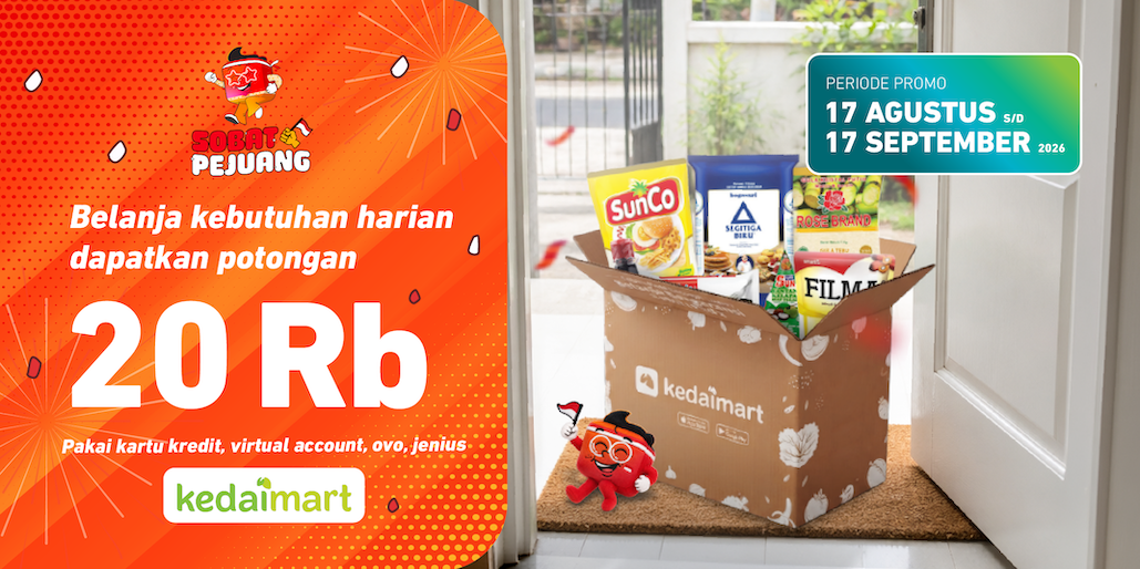 Belanja Kebutuhan Harian, Potongan 20Rb